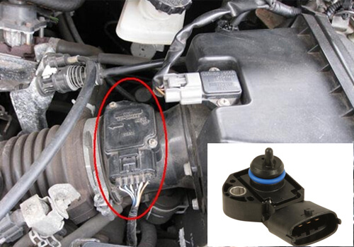 Ứng dụng cảm biến áp suất khí nạp